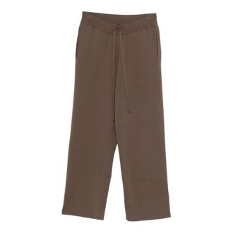 Entire studios Entire Studios, Broeken, Dames, Bruin, XS, 2096 Straight Leg Knit Pant