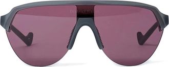 District Vision Occhiali da sole con logo - Grigio