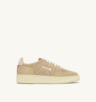 Autry SNEAKERS MEDALIST EASEKNIT LOW IN MAGLIA PLATINO