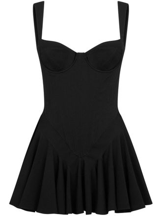 Dsquared2 Deena mini dress - women - Viscose/Polyester/Acetate/Silk - 38 - Black