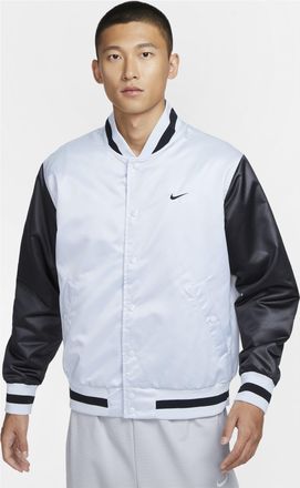 Nike DNA Therma-FIT Water-Repellent Basketball Jacket Asia Sizing Pure Platinum Black FZ0663-043