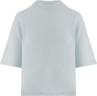 SA SU PHI Cashmere Jumper - female - Sa Su Phi - Cashmere Knitwear - Blue - XL - Knitwear