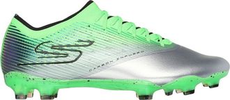 Skechers Mens Razor Adults Firm Ground Football Boots in Silver - Size UK 6.5
