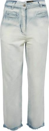 Loewe Jeans con orlo sfilacciato - Blu