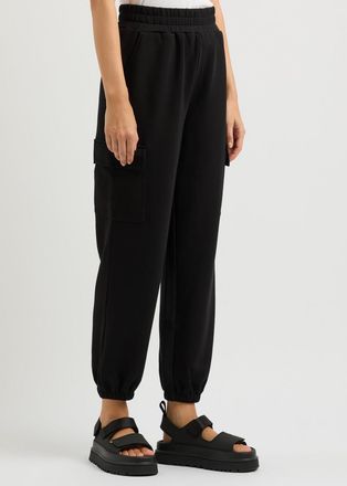 Varley The Cargo Pant Stretch-jersey Sweatpants - Black - S (UK8-10 / S)