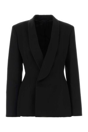 Carven Wool Blazer - Black