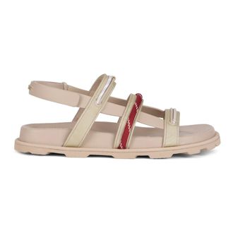 Moncler Flat Sandals, female, Beige, Size: 7 US Vera Isla Low Sandals
