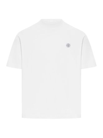 Stone Island REGULAR FIT T-SHIRT WITH COMPASS LOGO - Stone Island - Man