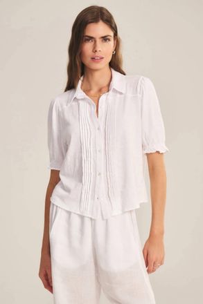 Velvet Tatum Tee In White