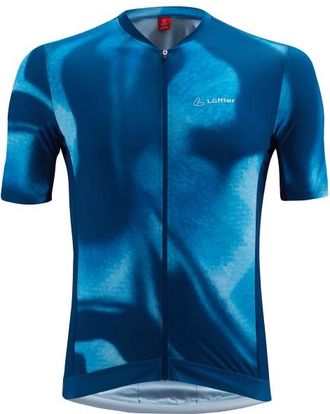 LOEFFLER Bike Jersey Full-Zip PSY Mid Velotrikot f&uuml;r Herren | blau