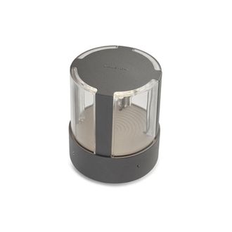 Leds - C4 Baliza Ip66 Compact &Oslash;128mm Led 10.8w Blanco C&aacute;lido 3000k On-off Gris Urbano