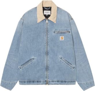 Carhartt Work in Progress Light Blue Logo Jacket