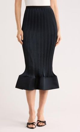 SIMKHAI Hollis Midi Skirt in Black at Nordstrom Rack, Size 6