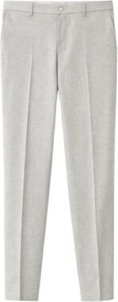 HUGO BOSS H-Genius-253 Broeken - Heren - Nette broeken - Grijs - XL - Wol - Broeken