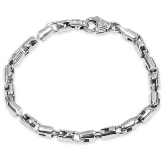 Pompeii3 Mens Link 14k Gold (46gram) or Platinum (74gram) 5.5mm Byzantine Bracelet 8.5