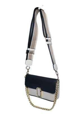 Marc Jacobs Marc Jacobs, J Marc schoudertas in beige/zwart