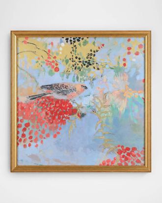 John-Richard Lofty Perch Framed Print by Mary Pratt