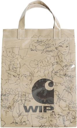 Carhartt Work in Progress Blinkerfluid Paper Bag - unisex - Shoppers - Beige - ONE Size - Tassen