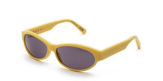 Marni Ouzoud Yellow A7S Mens Sunglasses Yellow Size 62