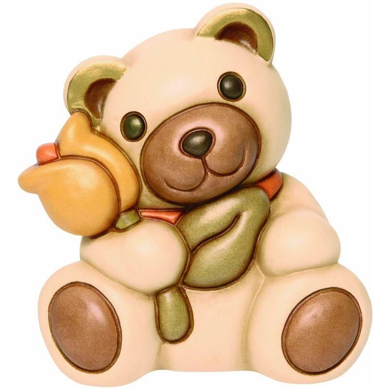 Statuina Presepe THUN - Donna Con Frutta Bianca | Ceramica Dipinta A Mano | Decorazione Natalizia - Foto 9