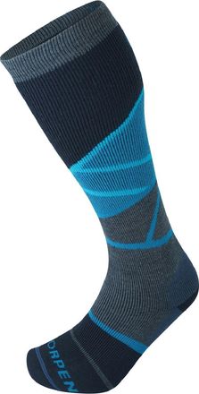 Lorpen Mens T2 Ski Mid Eco Socks Blue XL