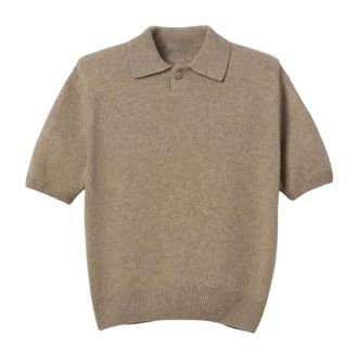 Petar Petrov Sharp Line Polo F26K22 - Tops - Mujer - Beige - S