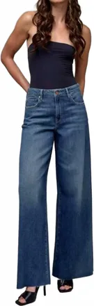 Hidden Jeans Nori High Rise Super Wide Leg Jeans In Medium Vintage