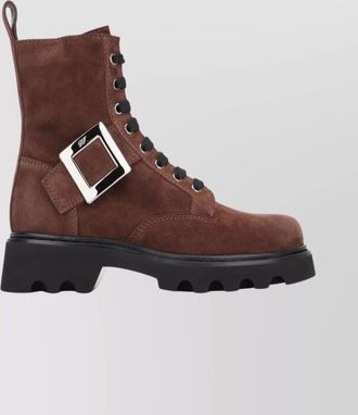Roger Vivier lace-up ankle boots
