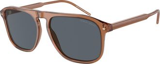 Giorgio Armani AR8212 5932R5 Mens Sunglasses Brown Size 58