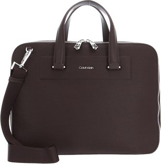 Calvin Klein Minimalism Slim Laptop Bag Chester Brown