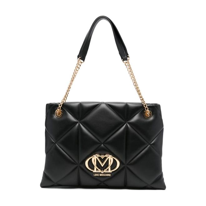 Sac à Main Femme En Simili Cuir PU Noir - Forme Cartable Avec Décor Fourrure - Neuf Avec étiquettes