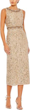 Mac Duggal Embellished Midi Dress