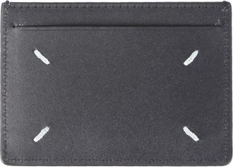 Maison Margiela Leather Card Holder - Black