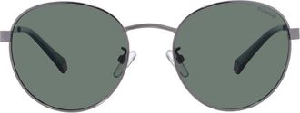 Polaroid Polarized Green Round Unisex Sunglasses PLD 2144/G/S/X 06LB 52