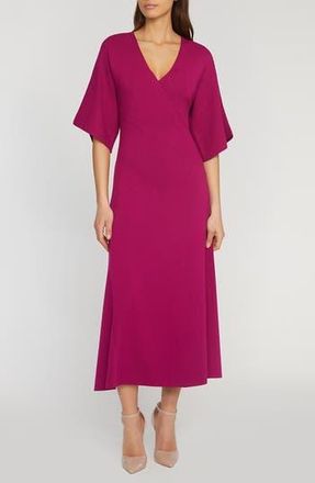 Elie Tahari Everly Dolman Sleeve Sweater Dress in Palace Pink at Nordstrom Rack, Size Small
