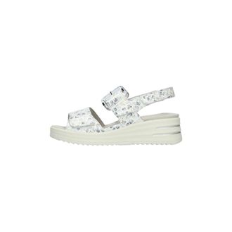 Waldl&auml;ufer H-Dina Wedge - Dames - Schoenen - Wit - Maat: 37 EU Leer