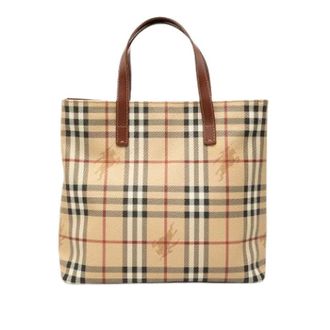 Burberry Pre-owned Tote Bags, female, Beige, Size: ONE SIZE Pre-owned Vintage Tote
