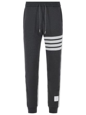 Thom Browne Graue Baumwollhose Colorblock 4 Bar von Thom Browne