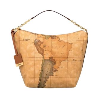 Alviero Martini 1A Classe Geo Classic Shoulder Bag - female - Alviero Martini 1a Classe - Shoulder Bags - Brown - ONE SIZE - Bags