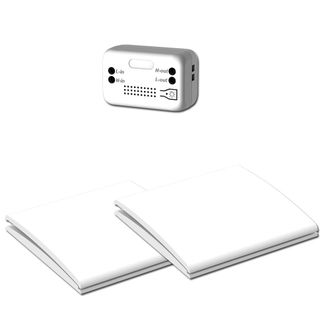 OEM Interruptor Inal&aacute;mbrico, Sin Cableado, Sin Bater&iacute;a, Alimentado Manualmente, Alcance Efectivo En Interiores De Hasta 80 Metros, Resistente Al Agua, Seg
