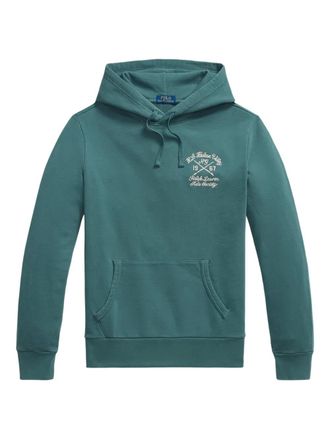 Polo Ralph Lauren embroidered long-sleeved hoodie - Green