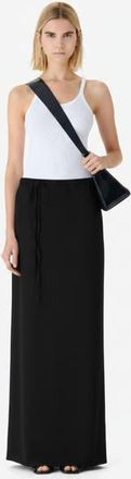 Iro Arline Maxi Skirt in Black at Nordstrom, Size 42 Eu