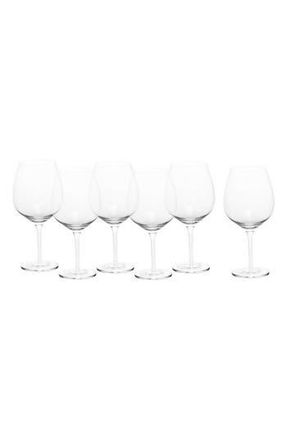 Schott Zwiesel Banquet Set of 6 Burgundy Red Wine Glasses in Clear at Nordstrom Rack