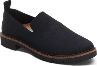 Aetrex Womens Chloe Slip On Loafers In Black