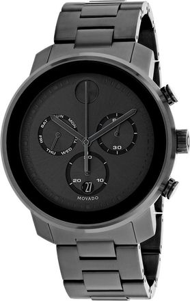 Movado Mens Gunmetal dial Watch