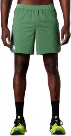 The North Face Summit Pacesetter Run Brief Shorts In Deep Grass Green
