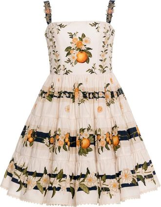 Agua Bendita Lima Valle Mini Dress in Multicolor at Nordstrom, Size Medium