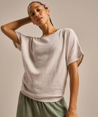 BAM Breathable Cotton Gauze Fluidity Top - X-Large