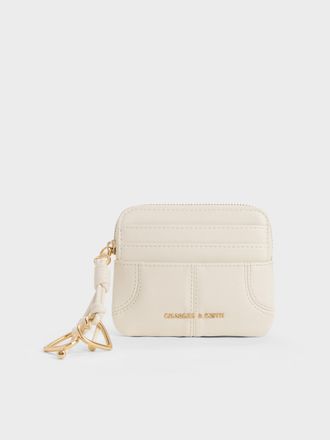 Charles & Keith Ciara Top-Zip Card Holder