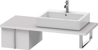 Duravit Duravit Vero Vanity Unit Para Consola, 6557, 1 Extra&iacute;ble, 400mm, Color (frente/cuerpo): Blanco Lila Seda Laca Mate - Ve655708787